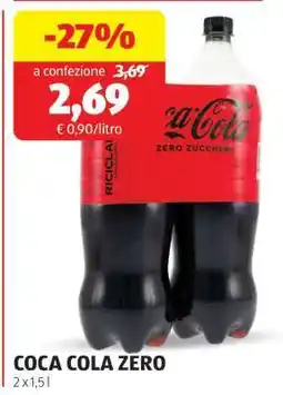 ALDI Coca Cola Zero offerta