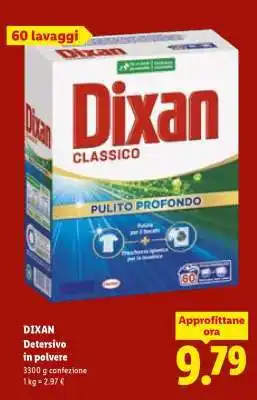 DIXAN DETERSIVO IN POLVERE