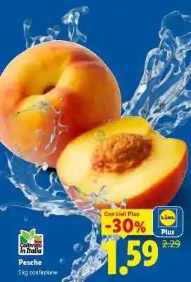 Lidl PESCHE offerta