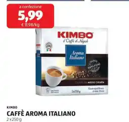 ALDI KIMBO CAFFÈ AROMA ITALIANO offerta
