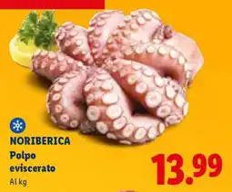 Lidl Noriberica Polpo eviscerato offerta