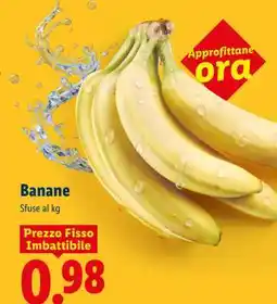Lidl Banane offerta