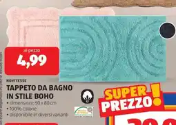ALDI NOVITESSE TAPPETO DA BAGNO IN STILE BOHO offerta