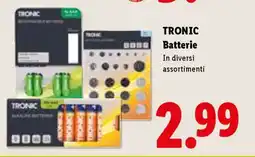 Lidl TRONIC Batterie offerta