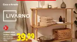 Lidl LIVARNO HOME Scaffale 3 ripiani offerta