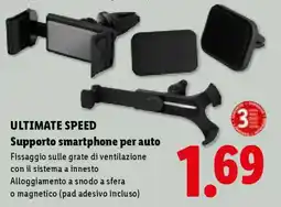 Lidl ULTIMATE SPEED Supporto smartphone per auto offerta