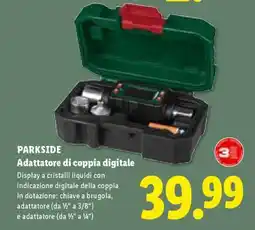 Lidl PARKSIDE Adattatore di coppia digitale offerta
