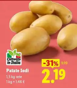 Lidl Patate Iodì offerta