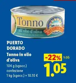 Lidl PUERTO DORADO offerta