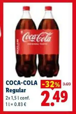 Lidl Coca Cola Regular offerta