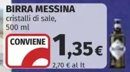Ipercoop Birra Messina offerta