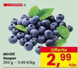 Despar Mirtilli Despar offerta