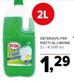 Todis Wial detersivo per piatti al limone offerta