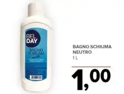 Todis Bel day bagno schiuma neutro offerta