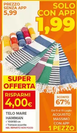 Todis Telo mare hamman offerta