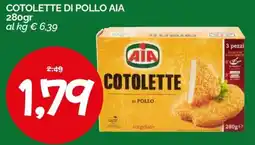 Hardis Cotolette di pollo Aia offerta