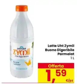 Despar Latte Uht Zymil Buono Digeribile Parmalat offerta