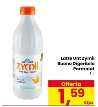 Despar Latte Uht Zymil Buono Digeribile Parmalat offerta