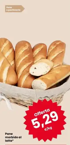 Despar Pane morbido al latte offerta