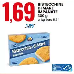 Eurospin Bistecchine di Mare Impanate offerta