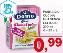 Todis Domo panna da cucina uht senza lattosio offerta