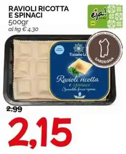 Hardis Ravioli ricotta e spinaci offerta
