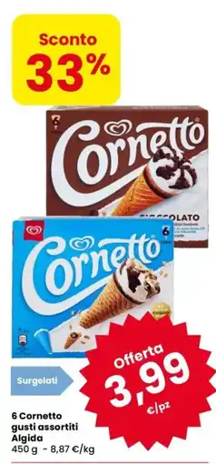 Despar 6 Cornetto Algida offerta