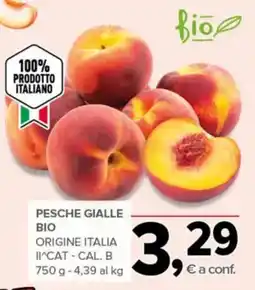 Todis Pesche gialle bio offerta