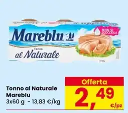 Despar Tonno al Naturale Mareblu offerta