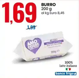 Eurospin Amo essere burro offerta
