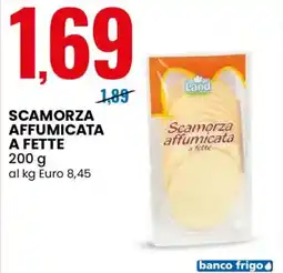 Eurospin Land scamorza affumicata a fette offerta