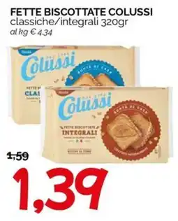 Hardis Fette biscottate Colussi offerta