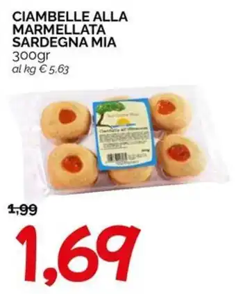 Hardis Ciambelle alla marmellata Sardegna Mia offerta