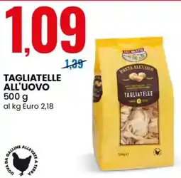 Eurospin Tagliatelle all'uovo offerta