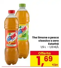 Despar The limone o pesca classico o zero Estathé offerta