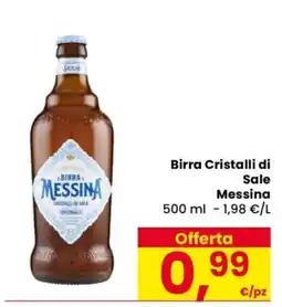 Despar Birra Cristalli di Sale Messina offerta