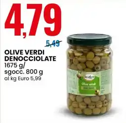 Eurospin Olive verdi denocciolate offerta