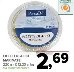 Todis PescaRe Filetti di Alici Marinate offerta