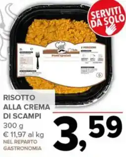 Todis Risotto alla crema di scampi offerta