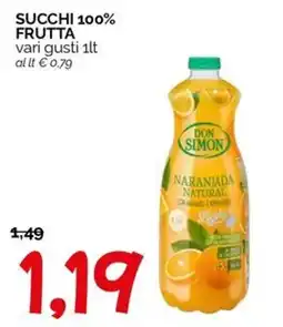 Hardis Don simon succhi 100% frutta offerta