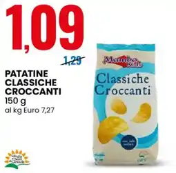 Eurospin Mambo Kids Patatine Classiche Croccanti offerta