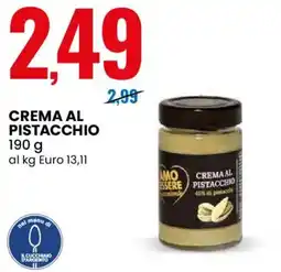 Eurospin Amo essere crema al pistacchio offerta