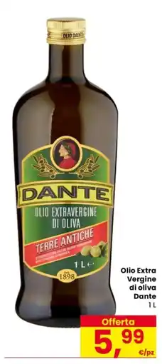 Despar Olio Extra Vergine di oliva Dante offerta