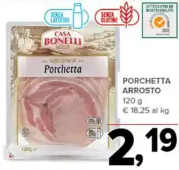 Todis Casa Bonelli Porchetta Arrosto offerta