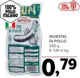 Todis Casa Bonelli wurstel di pollo offerta