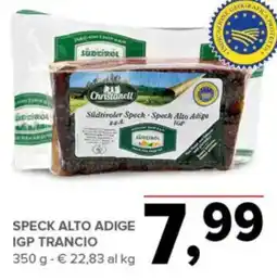 Todis Speck alto adige igp trancio offerta