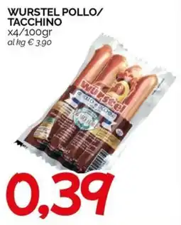 Hardis Wurstel pollo/tacchino offerta