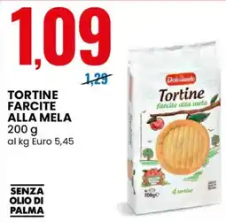 Eurospin Dolciando tortine farcite alla mela offerta