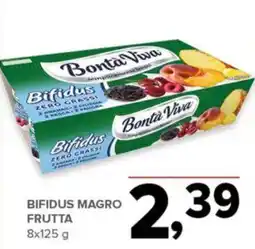 Todis Bifidus Magro Frutta Bonta Viva offerta