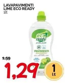 Hardis Lavapavimenti lime eco ready offerta